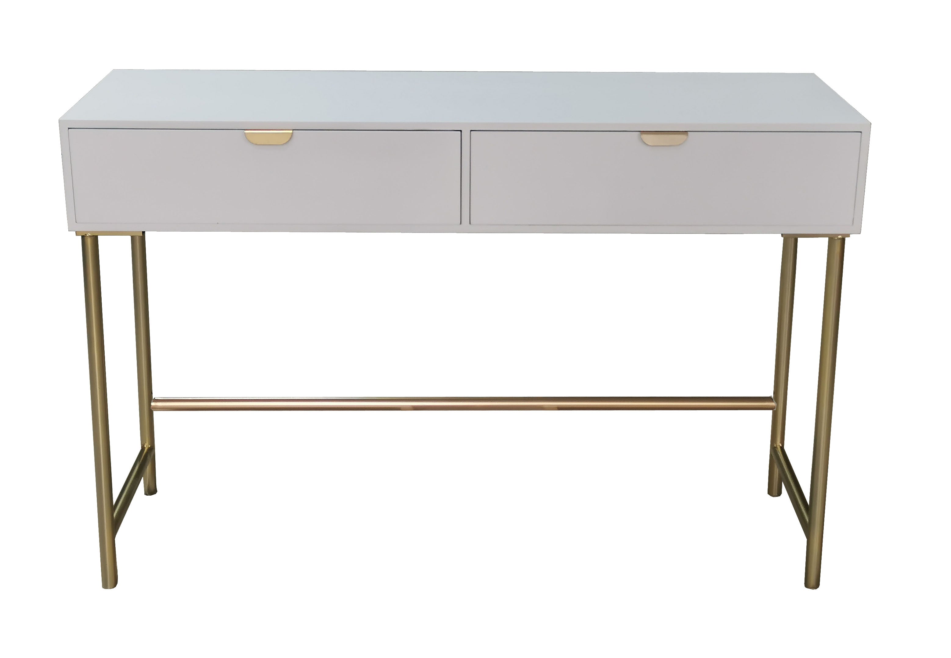 MSL White Wooden Side Table with Scalloped Edge Design