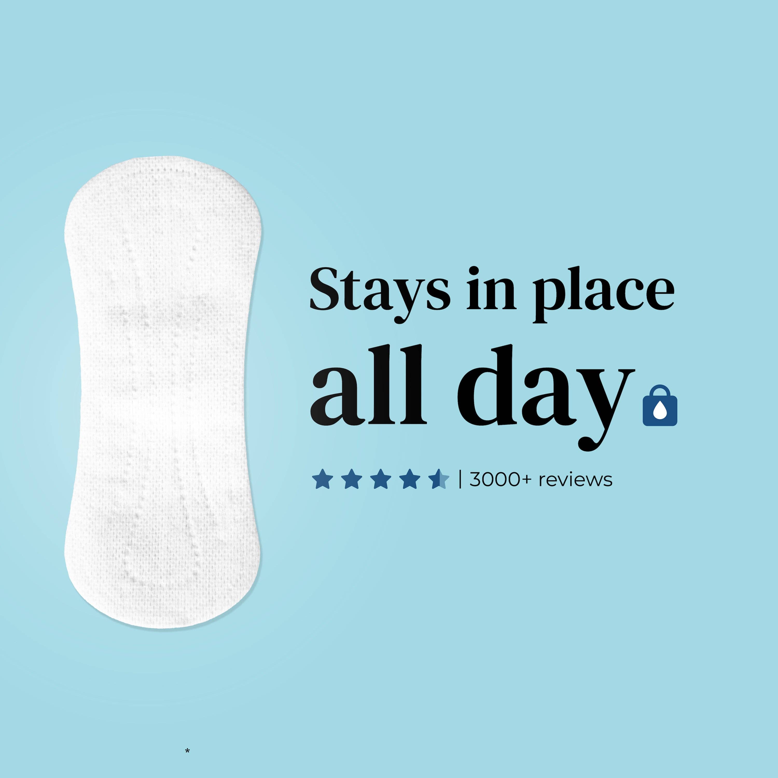 Panty Liners | Very Light (25 Pack) | Plastic-free | Vegan