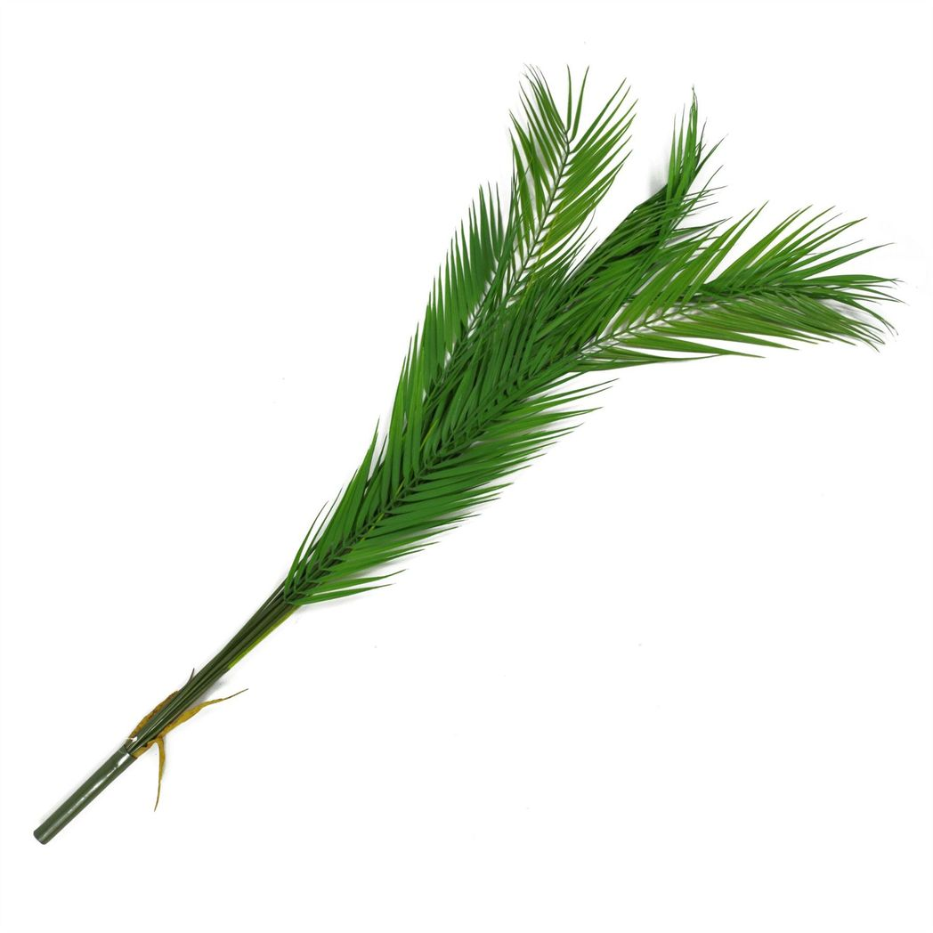 Leaf 118cm Artificial Palm Tree, Unpotted, 11 Leaves