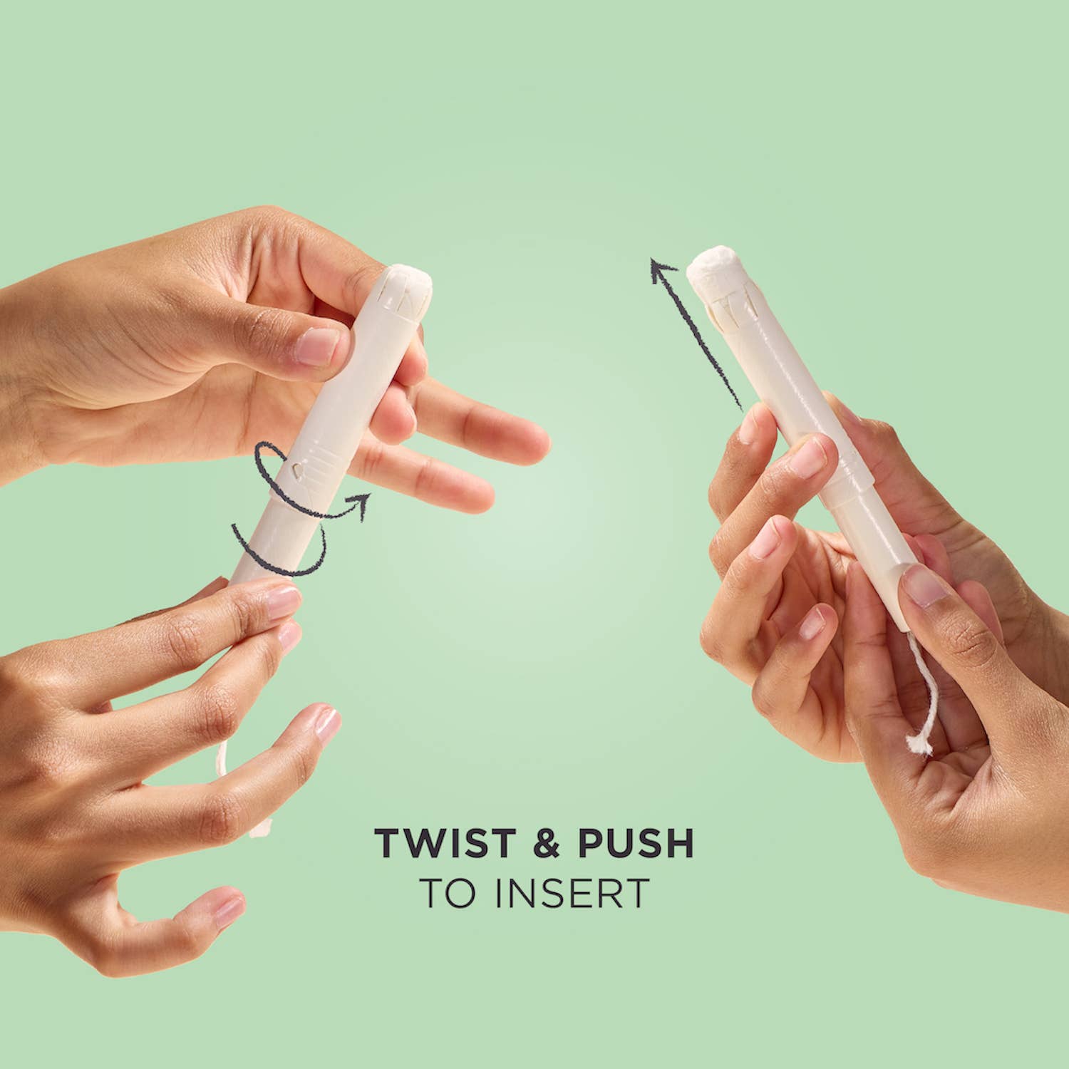 Eco-Applicator Tampons | Medium (14 pack) | Plastic-free