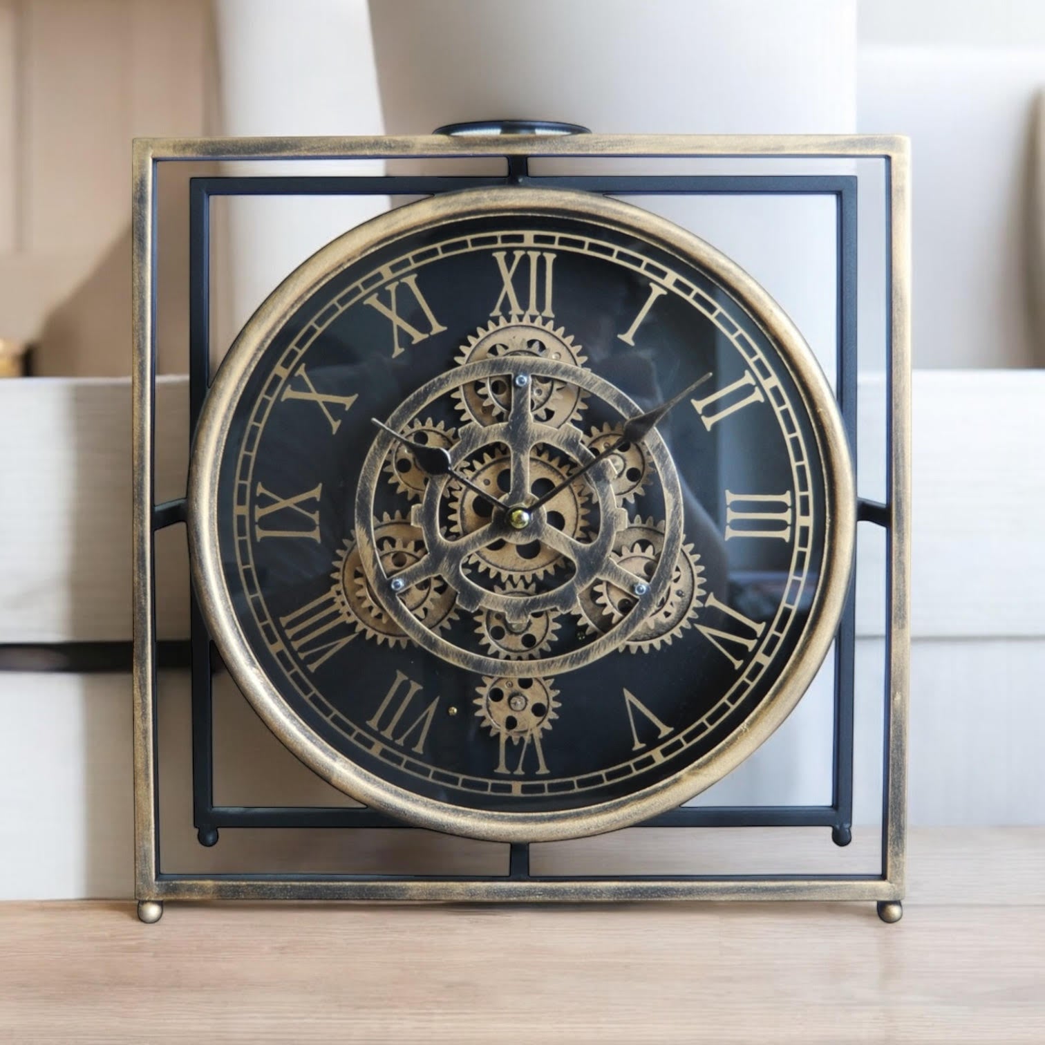 MSL 30cm Hand Finished Wall Clock - Requires 1 x AA Battery