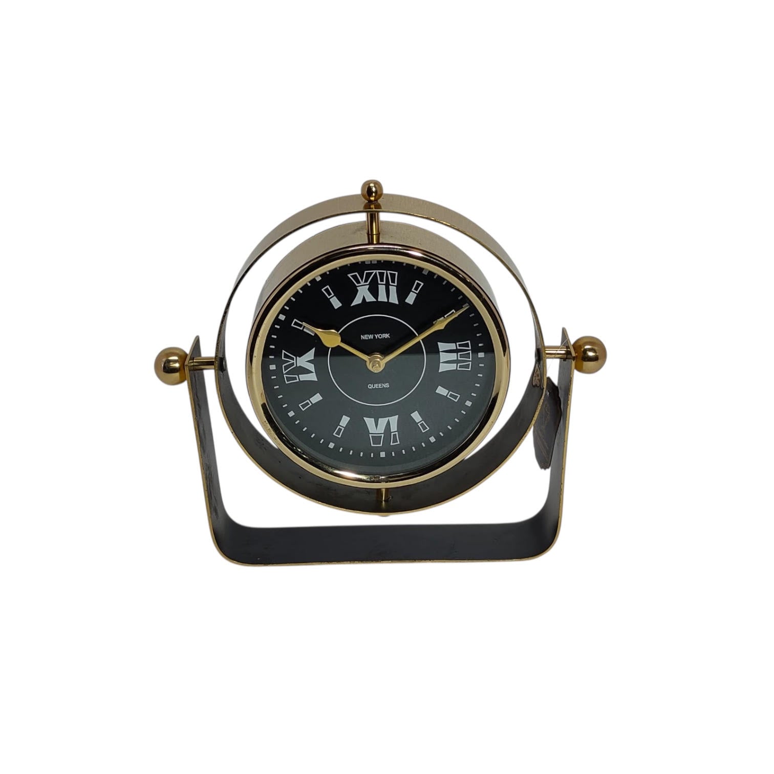 MSL Hand-Finished Table Clock, 1 AA Battery Required