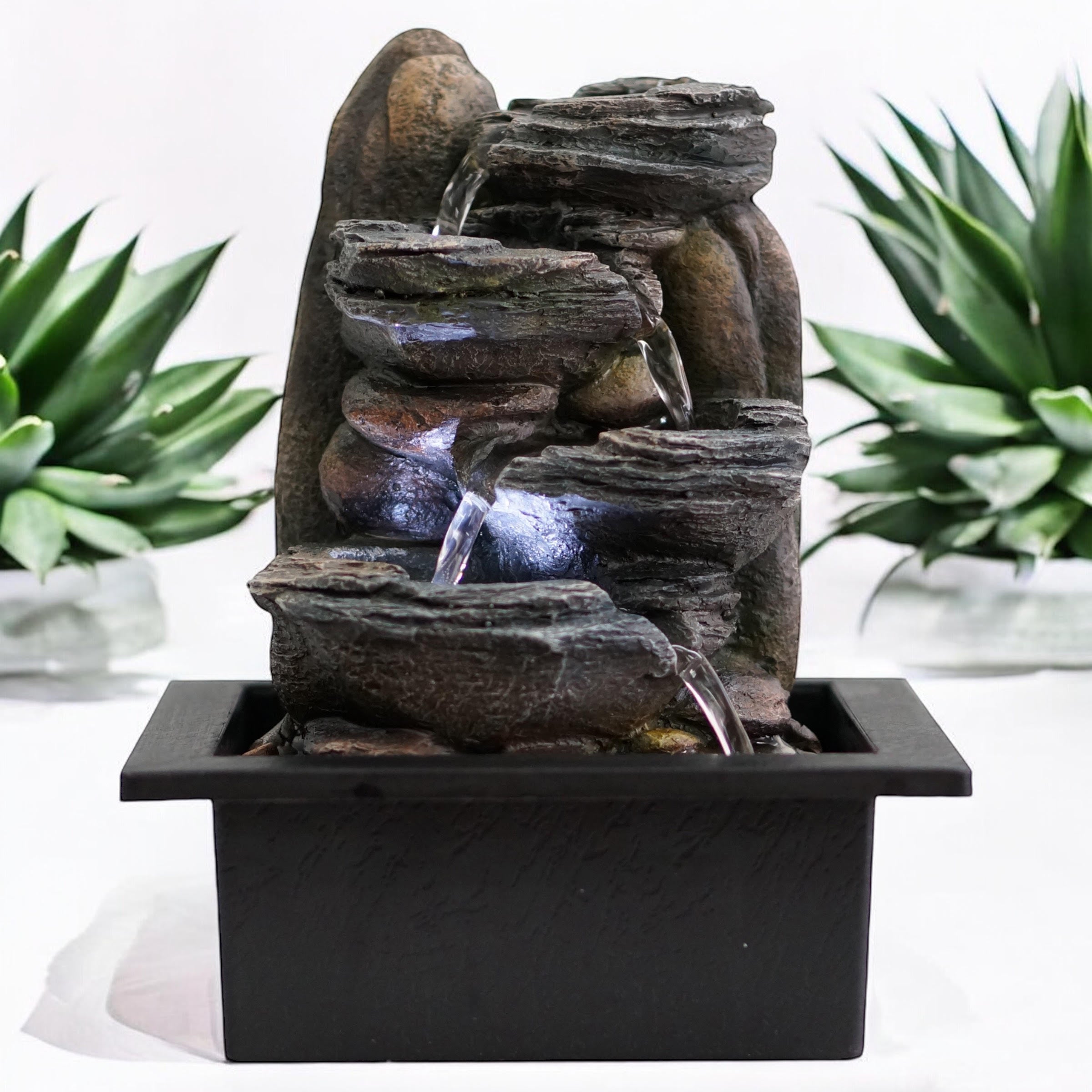 MSL 25cm Hand Finished 240V Tabletop Fountain