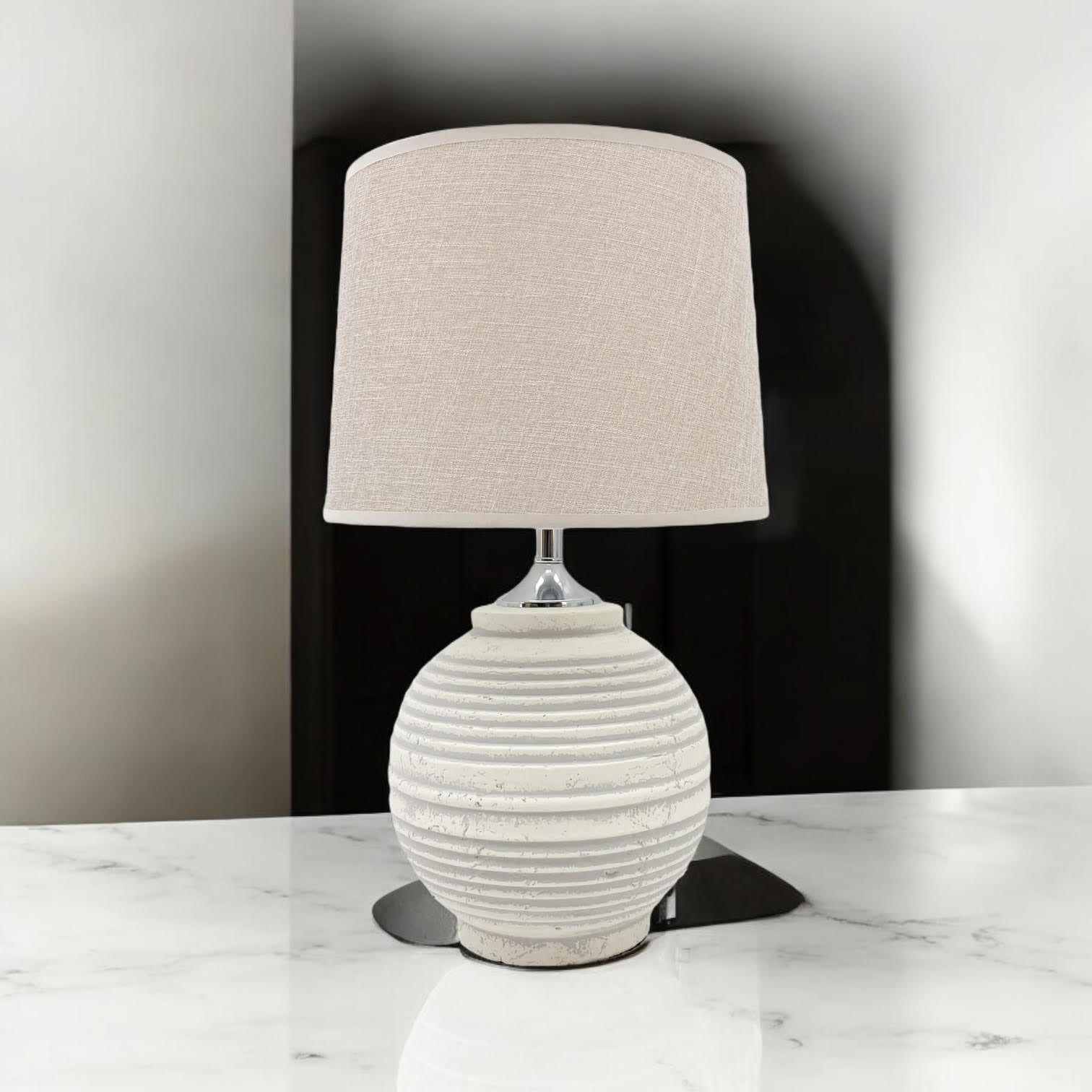 MSL Traditional Table Lamp with Inline Rocker Switch, Double Insulated