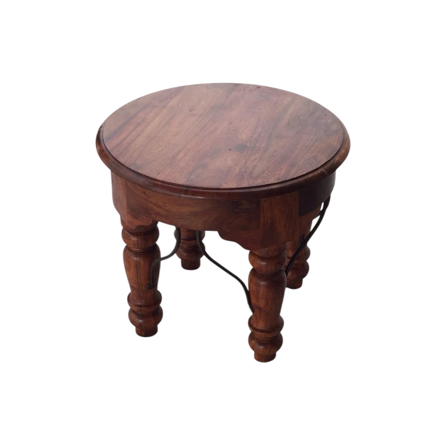 MSL 60cm Wooden Round Table, Sturdy and Versatile, Wipe Clean With Damp Cloth