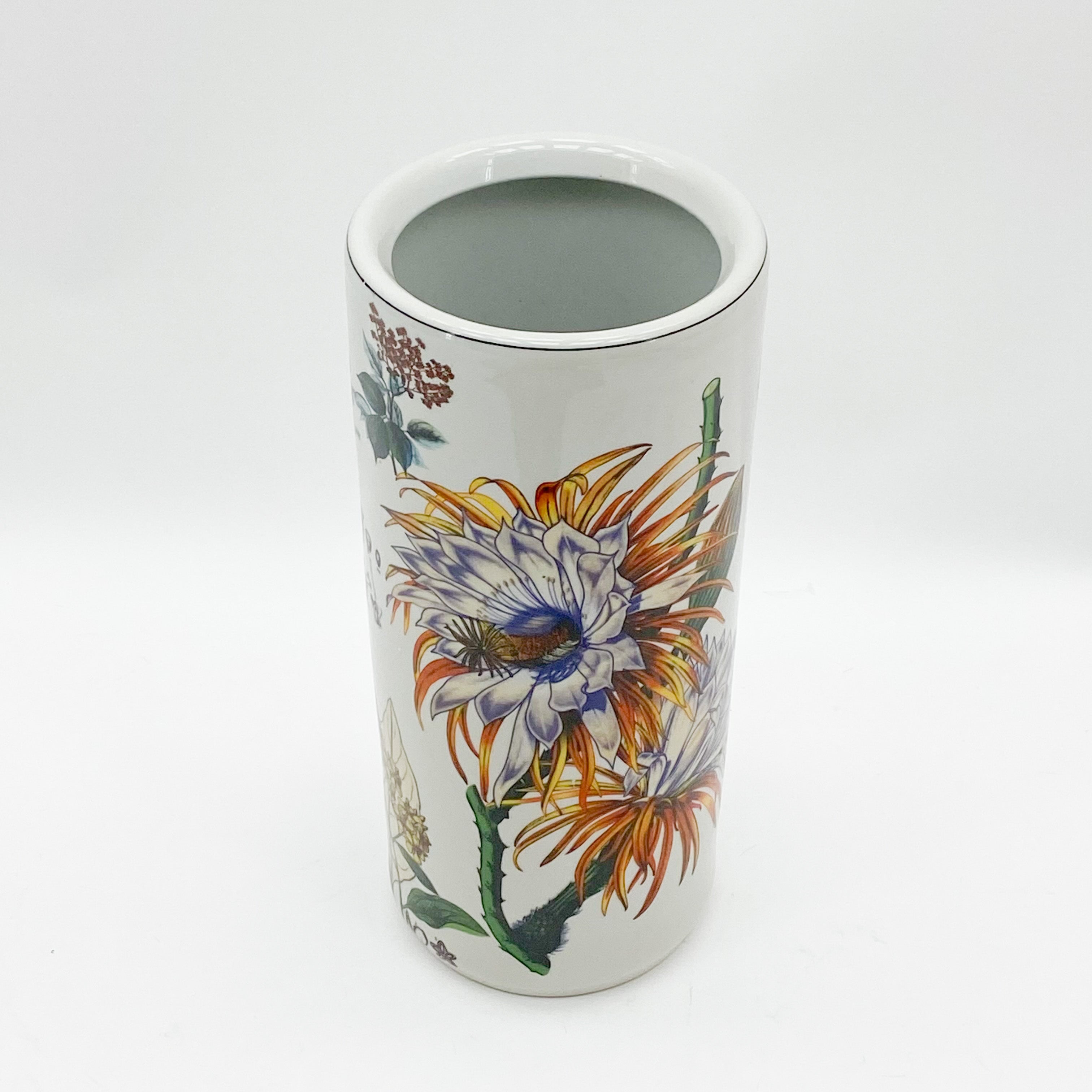 MSL 18-Inch Round Floral Umbrella Stand