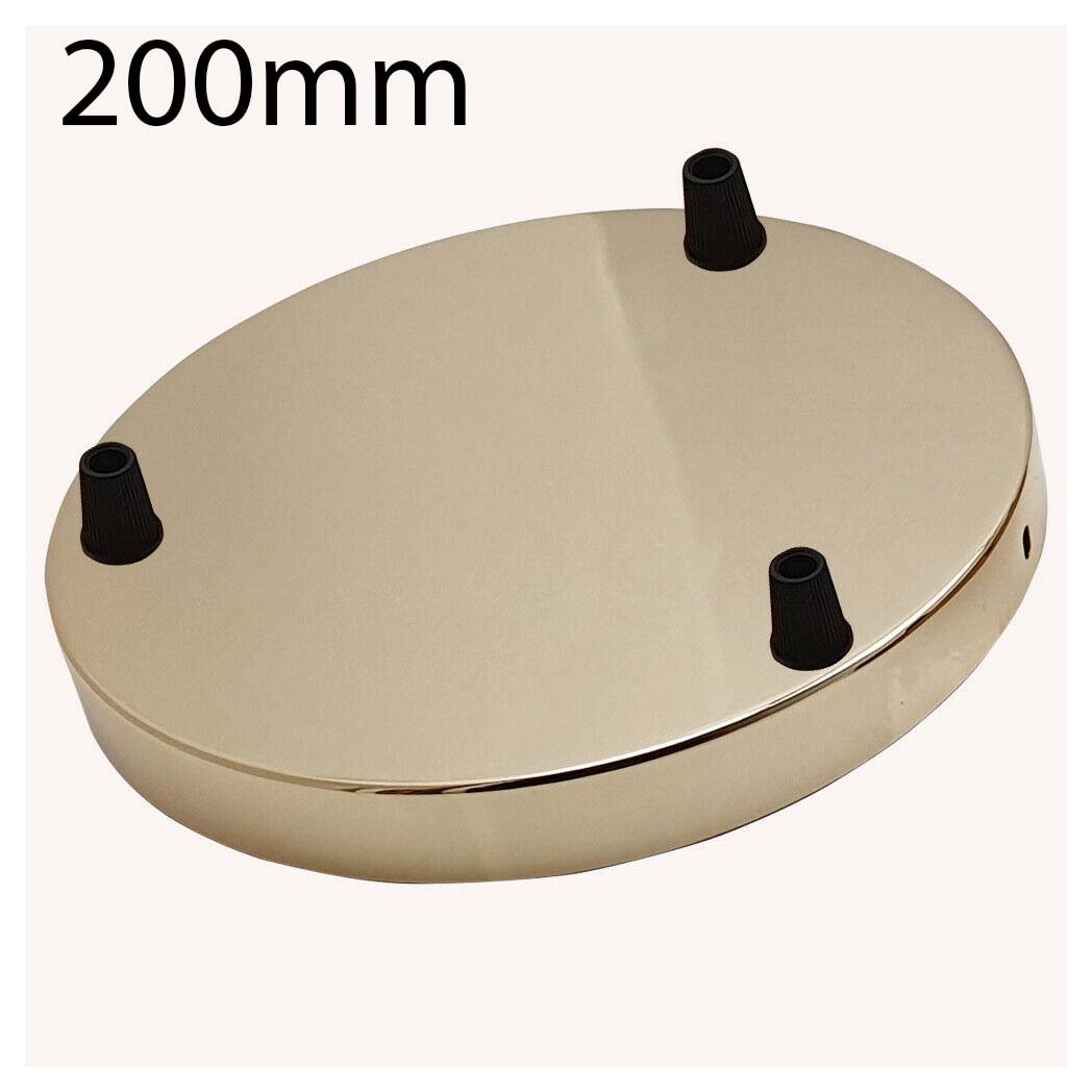 Multi-outlet ceiling rose, 3-way outlet five colors~2146