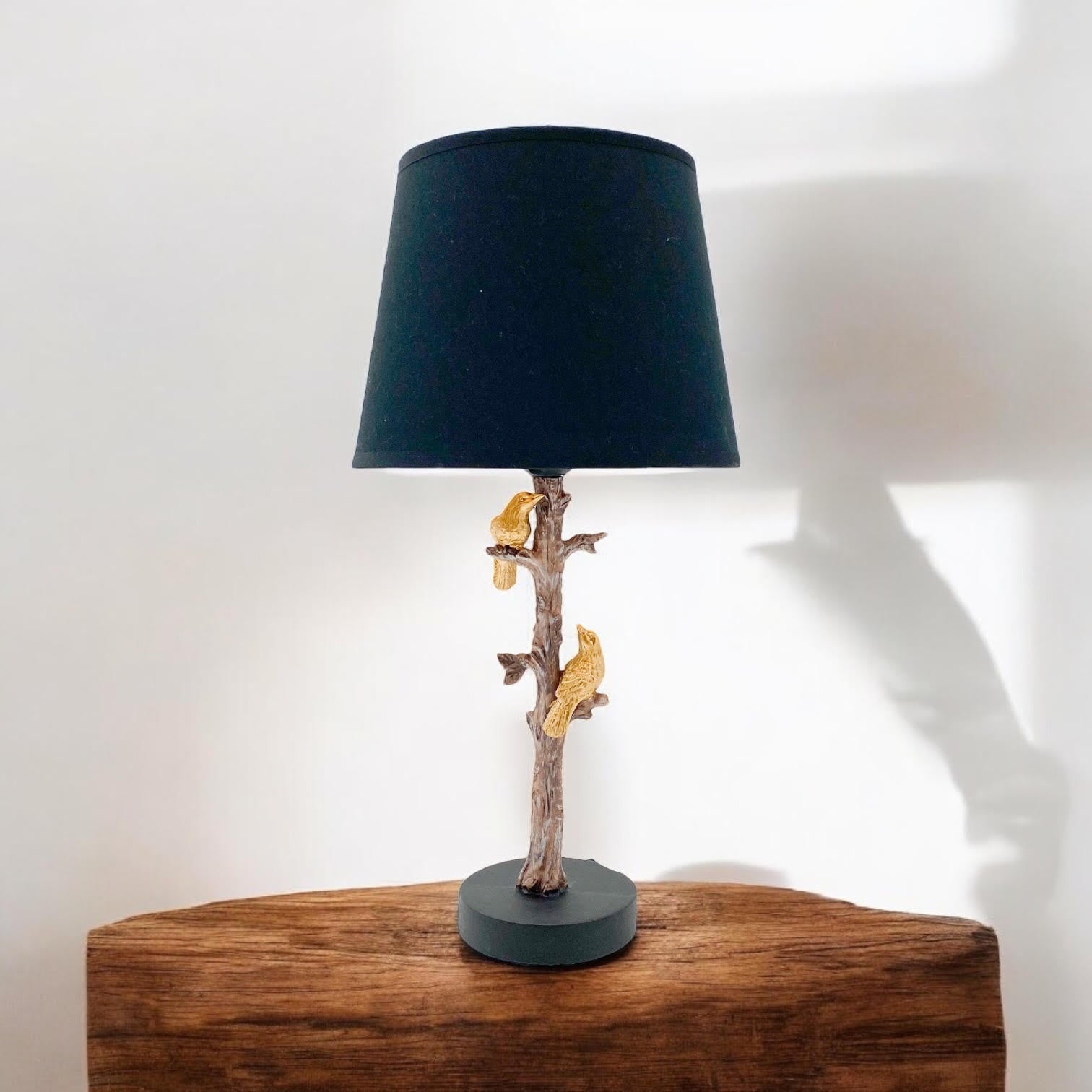 MSL 44x22x22cm Table Lamp with 9" Shade and In-Line Switch