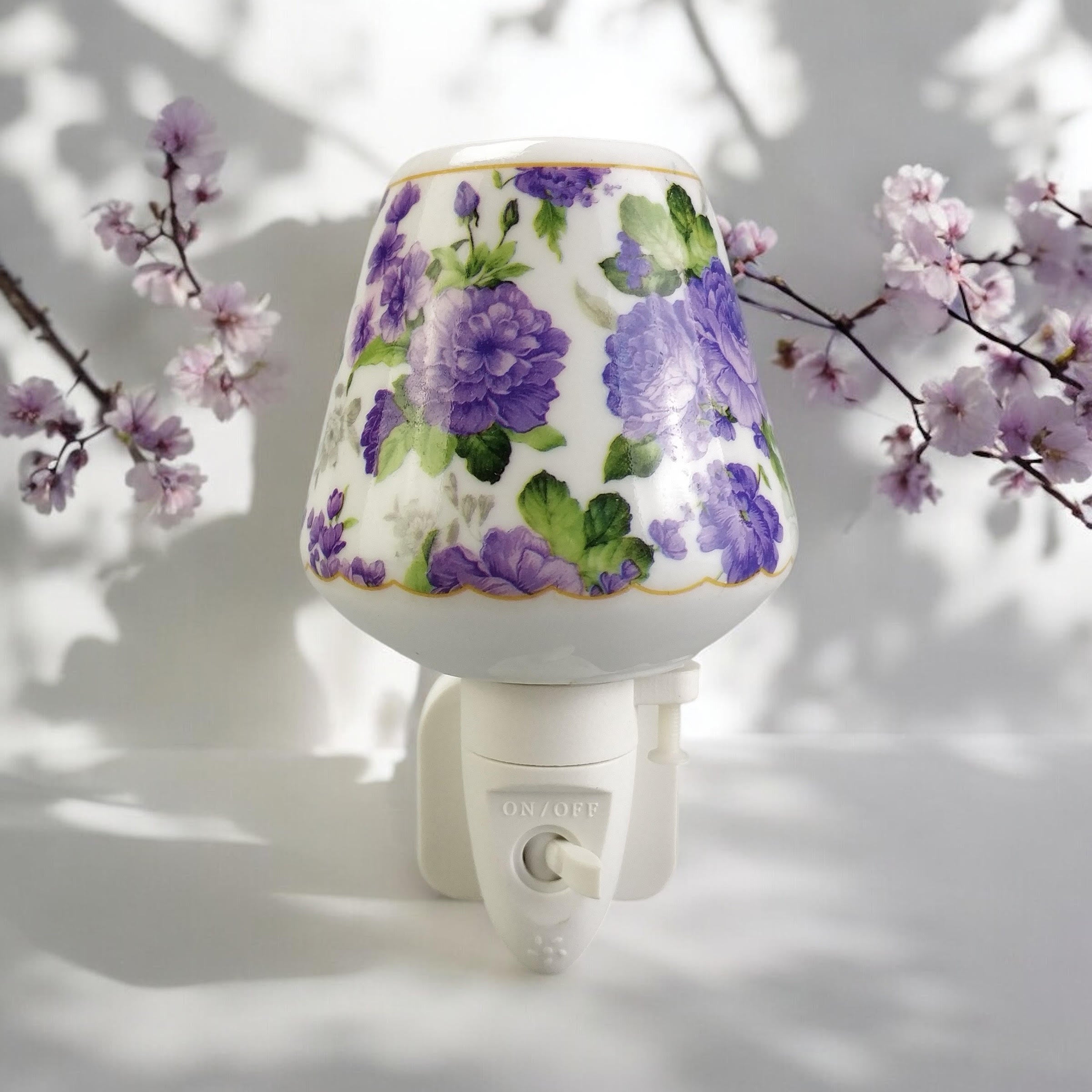 MSL 8 Inch Multi-Color Floral LED Nightlight