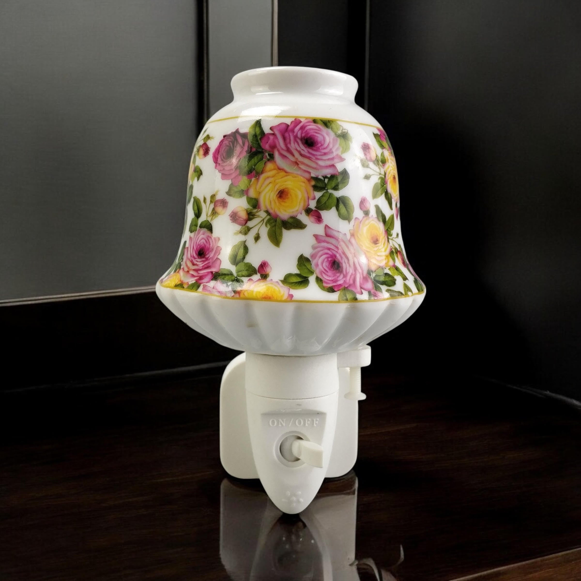 8 Inch Floral Multi-Color LED Nightlight