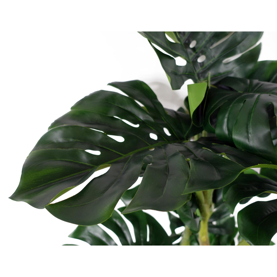 150cm Premium Artificial Monstera Plant in Weighted Plastic Pot