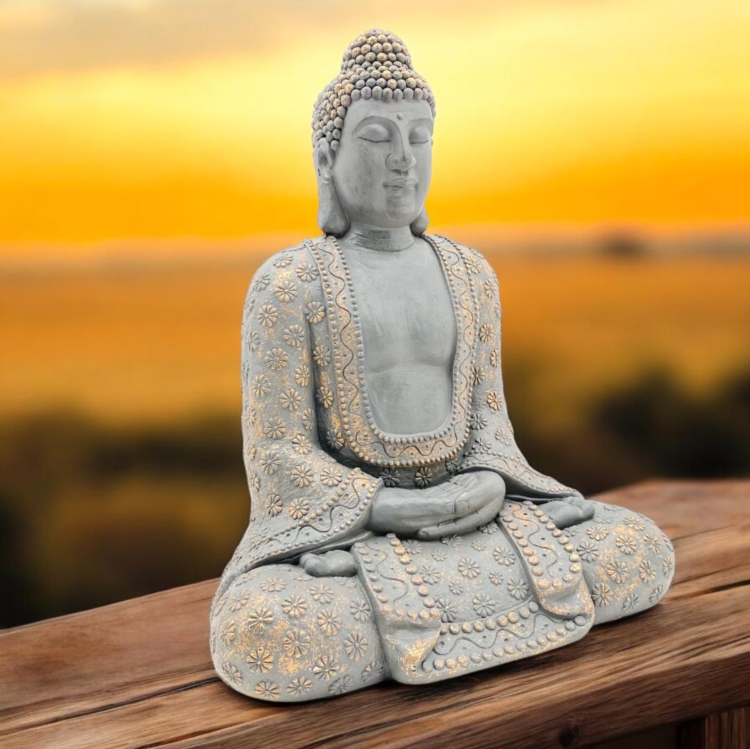 MSL 76 x 59 cm Buddha Statue for Home or Garden