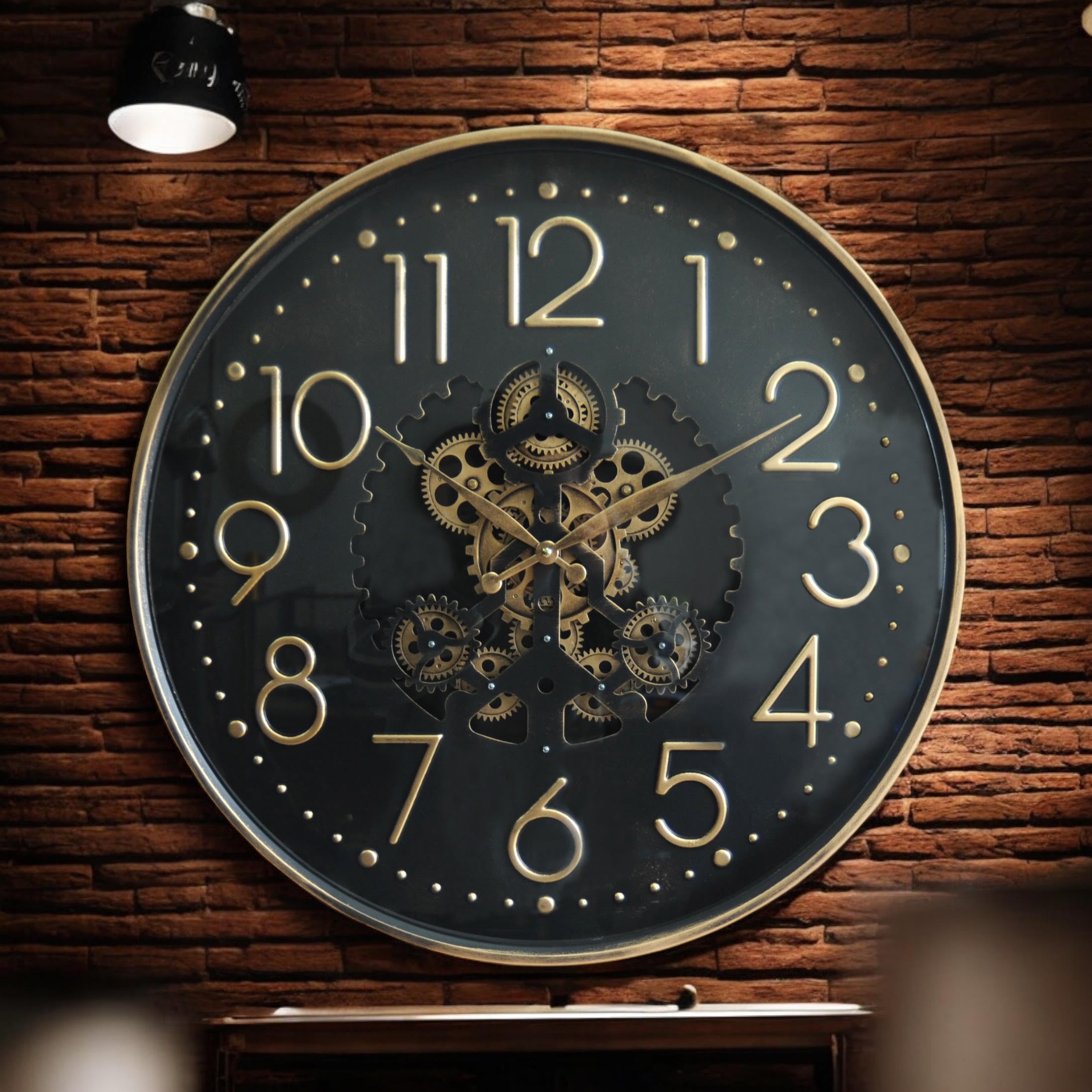 MSL 60cm Gear Wall Clock