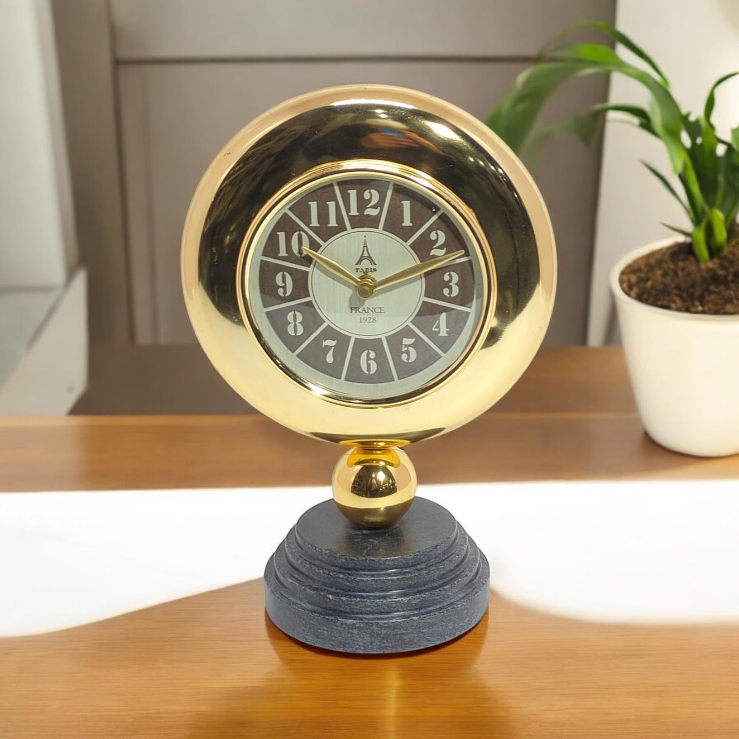 MSL Hand Finished Table Clock