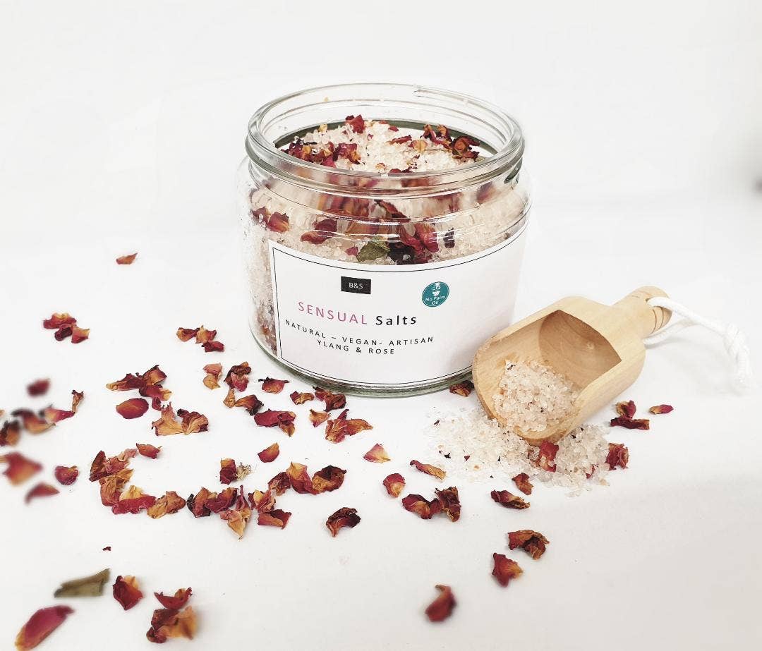 HIMALAYAN BATH SALTS 500G - CLARITY Rosemary & clary sage