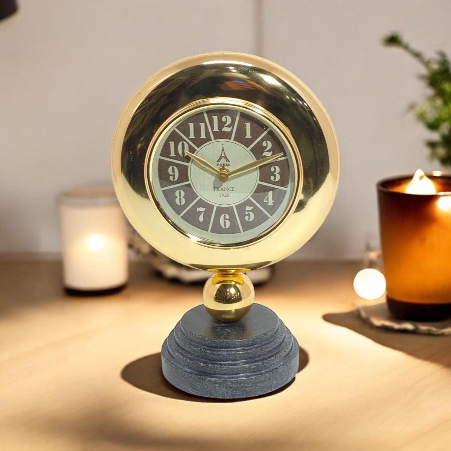 MSL Hand Finished Table Clock