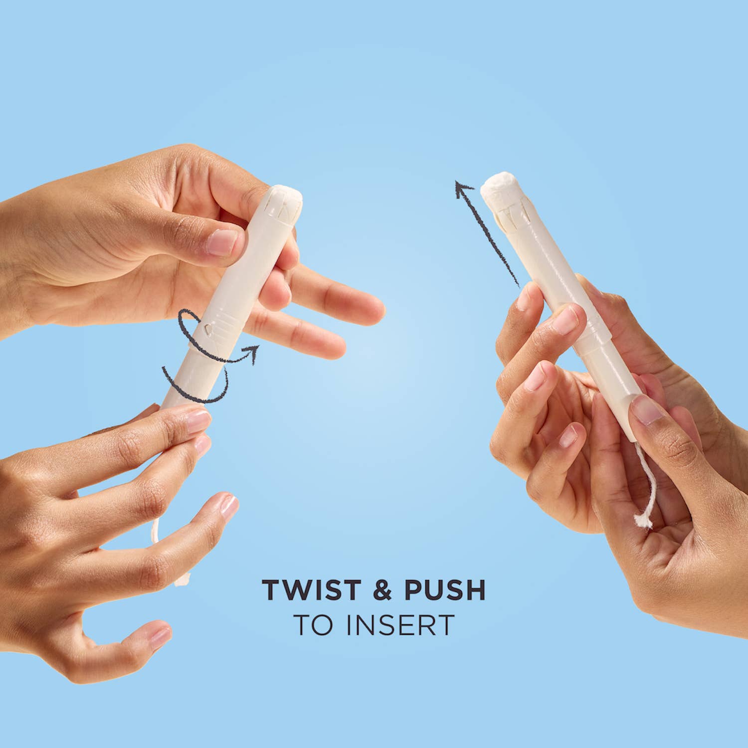 Eco-Applicator Tampons | Heavy (12 pack) | Plastic-free