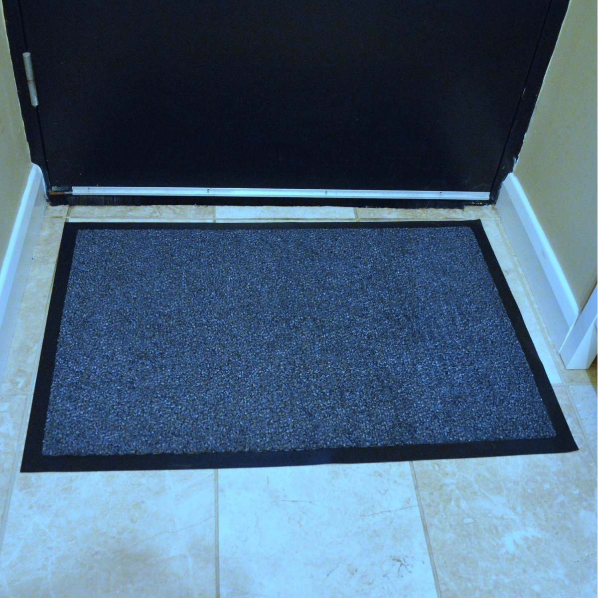 BLUE Barrier Dirt Trapping Entrance Mat 60 x 180cm Non-Slip Nitrile Rubber Backing
