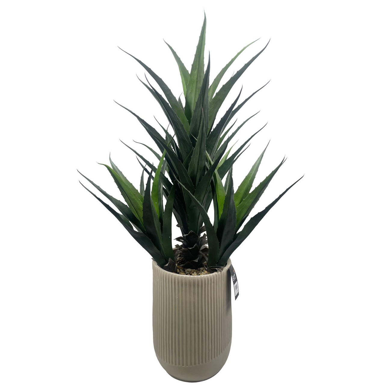 113cm Artificial Yucca Display in Decorative Planter, Artificial Plant in Pot