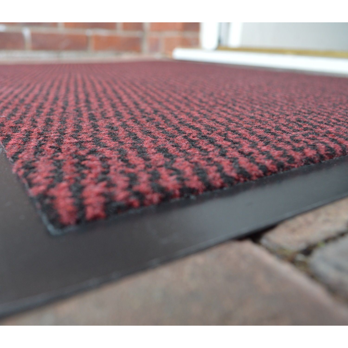 RED Barrier Dirt Trapping Entrance Mat with Non-Slip Nitrile Rubber Backing 90 x 200cm