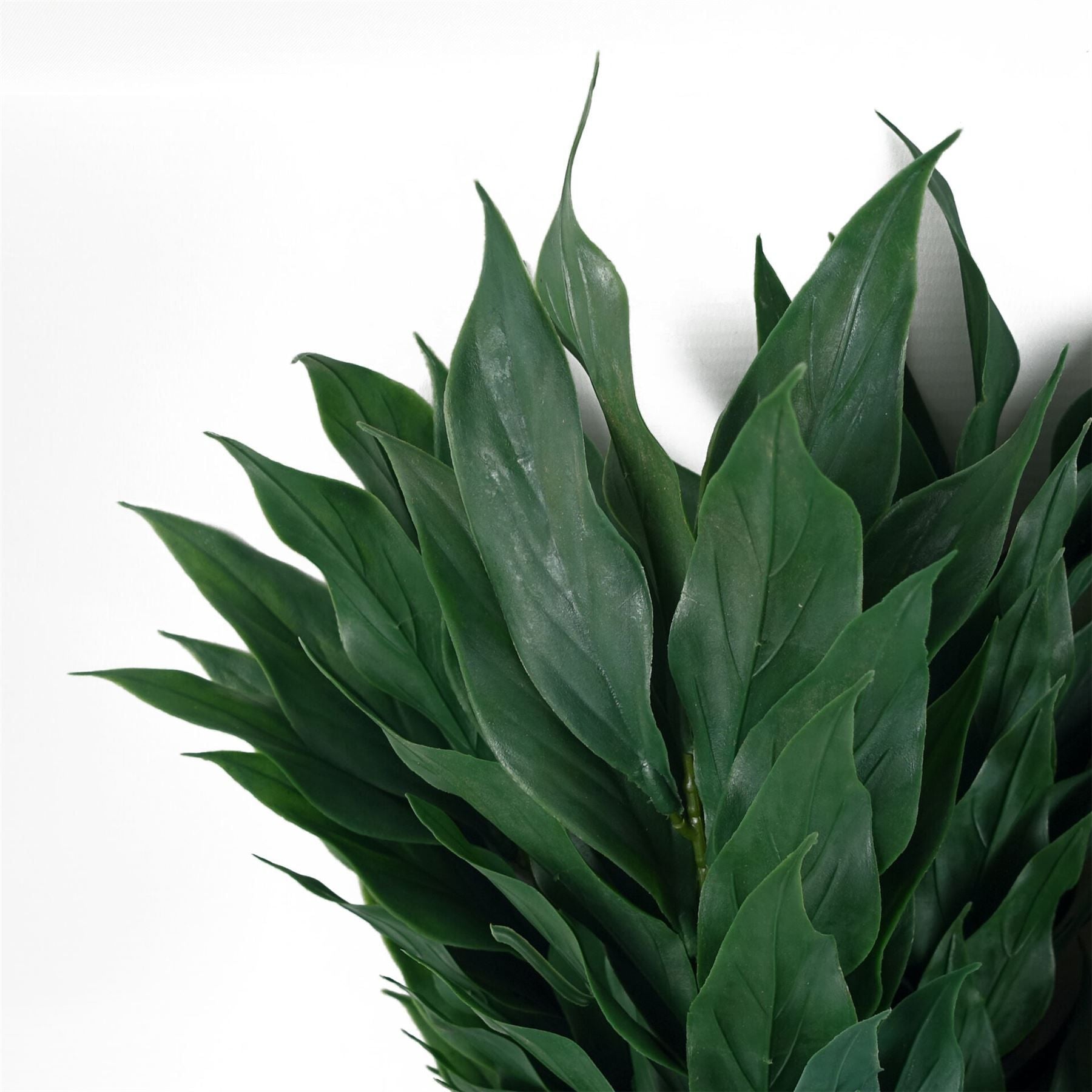 Pack of 6 Artificial Plastic Decorative Leaf Spray, 100cm, Leaf Brand