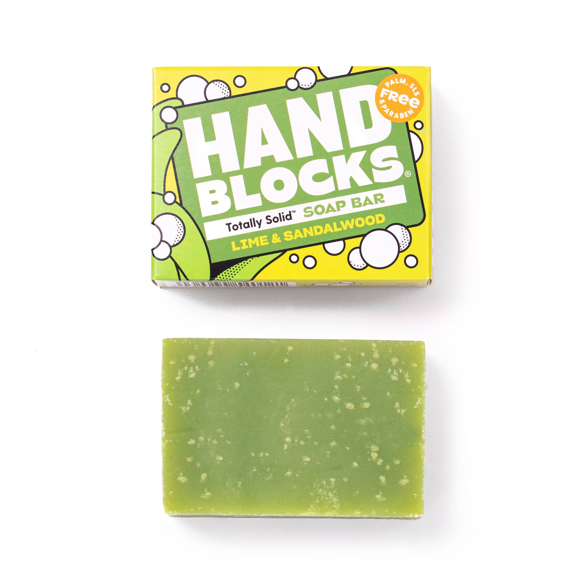 Hand Block - Lime & Sandawlwood