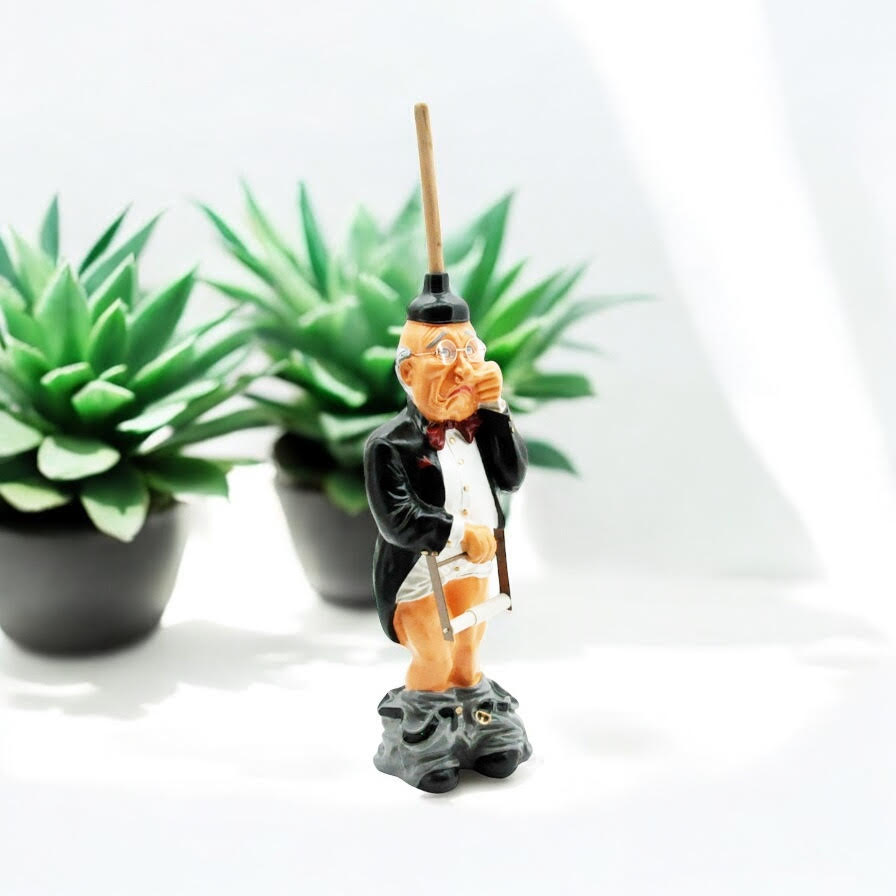 MSL 76cm Freestanding Gentleman Toilet Roll Holder