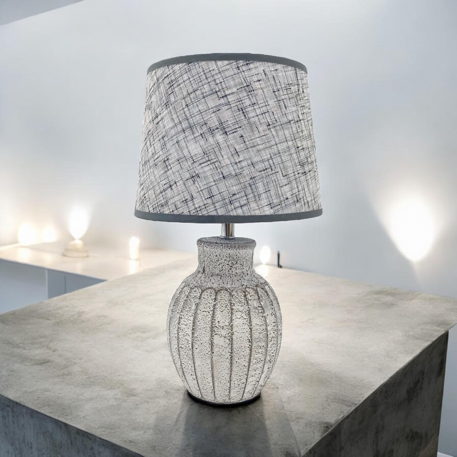 MSL Traditional Table Lamp with Inline Rocker Switch and Double Insulated Design
