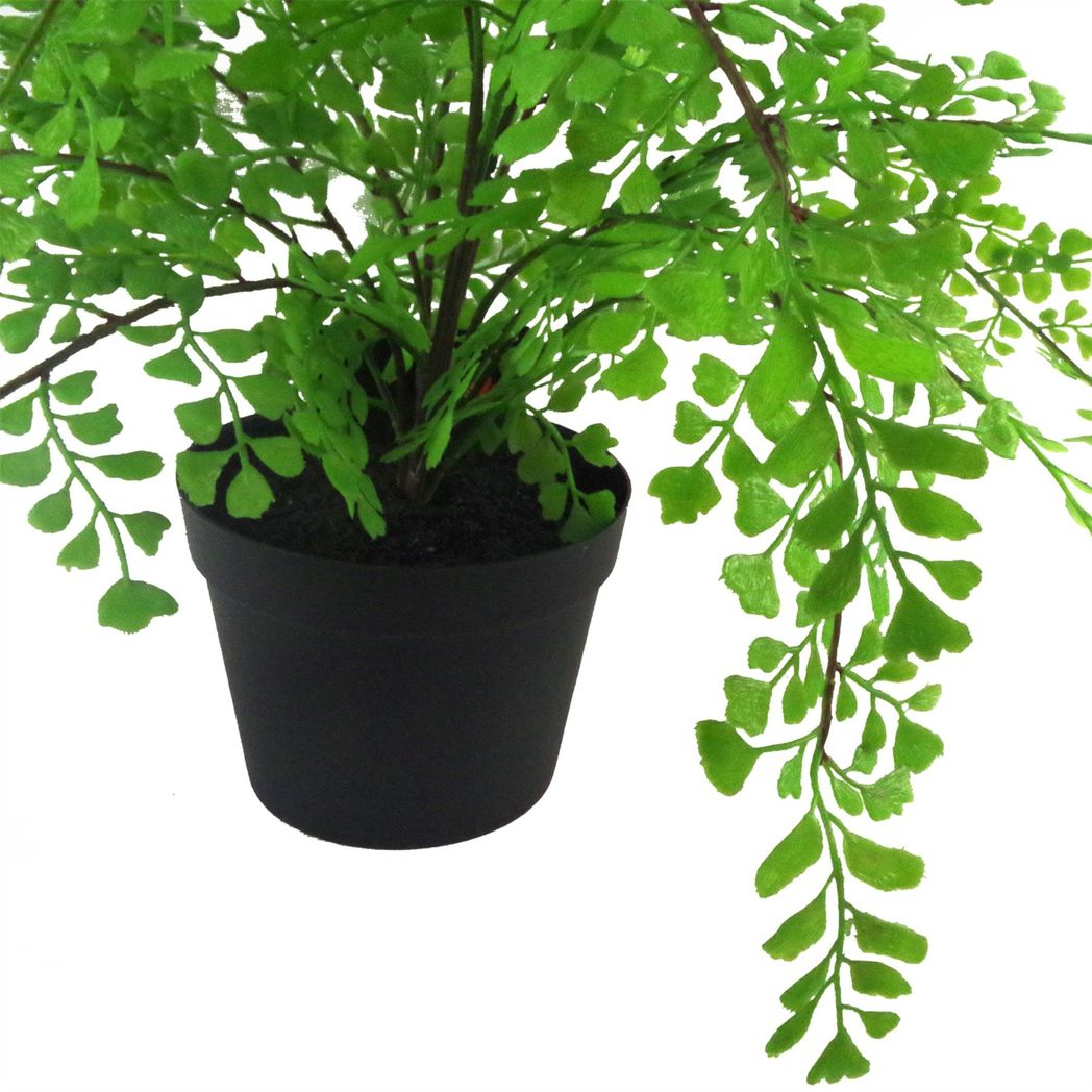 Leaf 35cm Artificial Potted Maiden Fern Plant