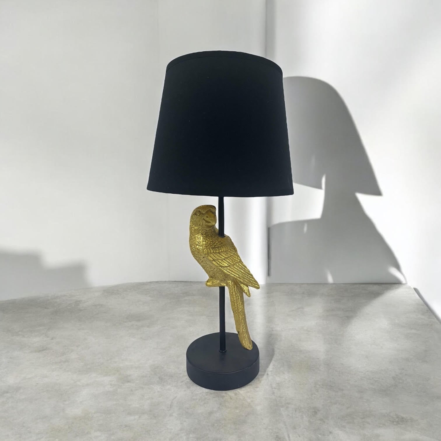 MSL 47X22X22M Table Lamp with 9 Black Shade and In-Line Switch