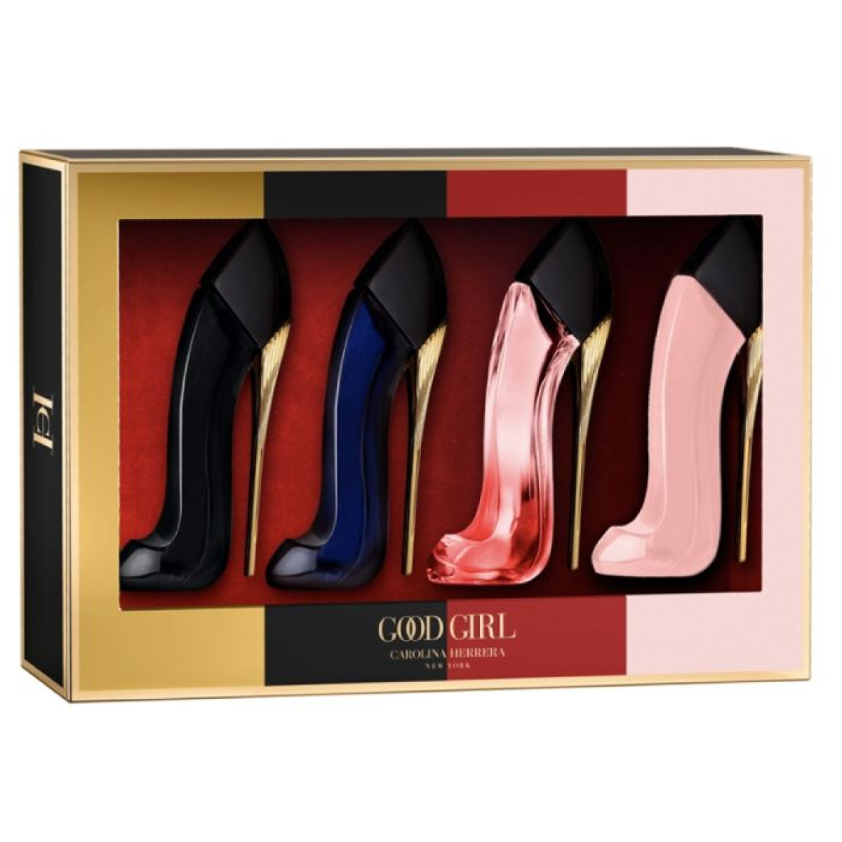 Carolina Herrera Good Girl Miniature Eau De Parfum Gift Set, 4 x 7ml