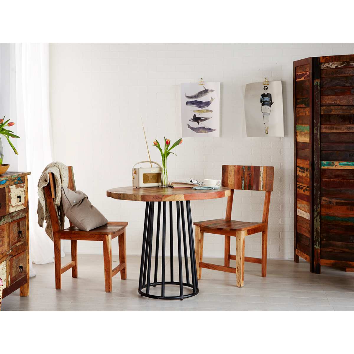 Coastal Round Dining Table