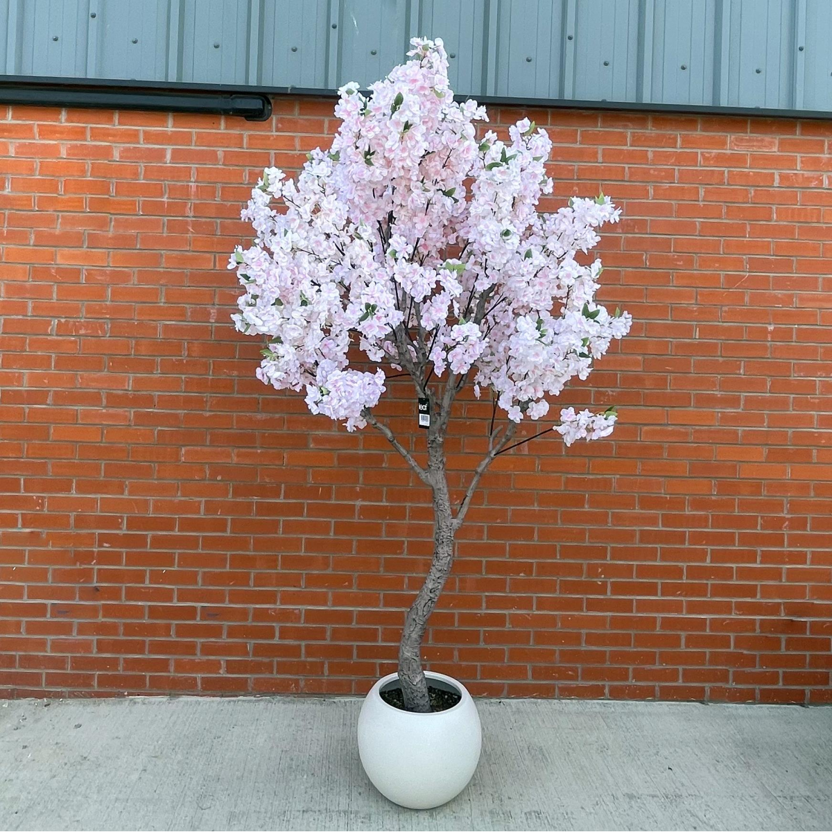 260cm Artificial Cherry Blossom Tree with Decorative Planter