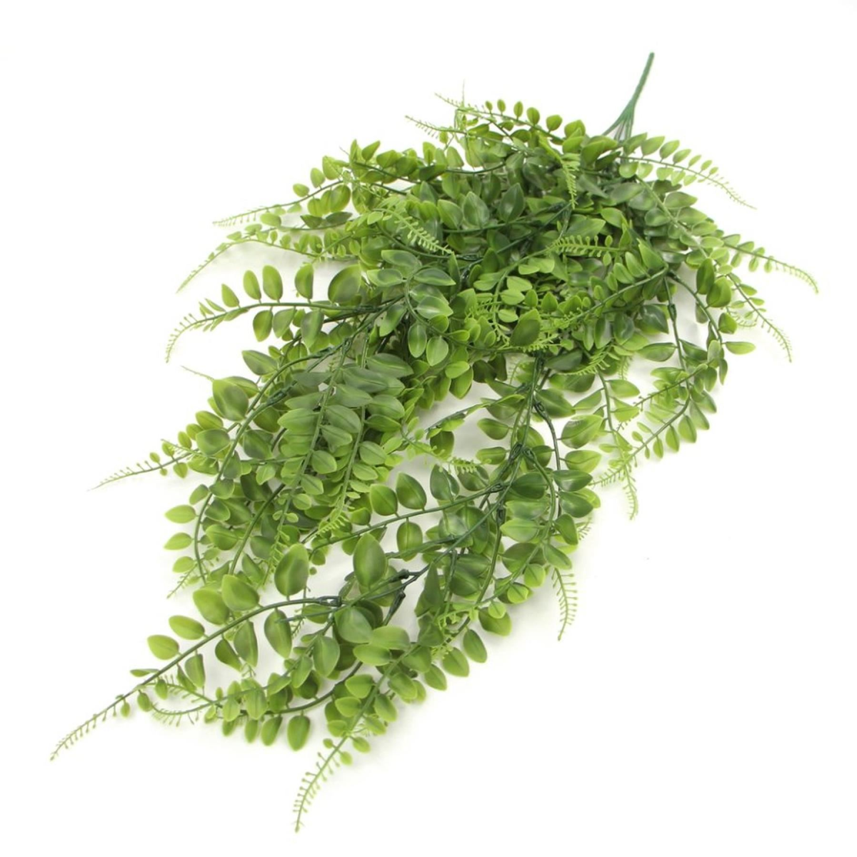 Pack of 6 Hanging Artificial Green Pothos Plants 85cm UV and Fire Resistant