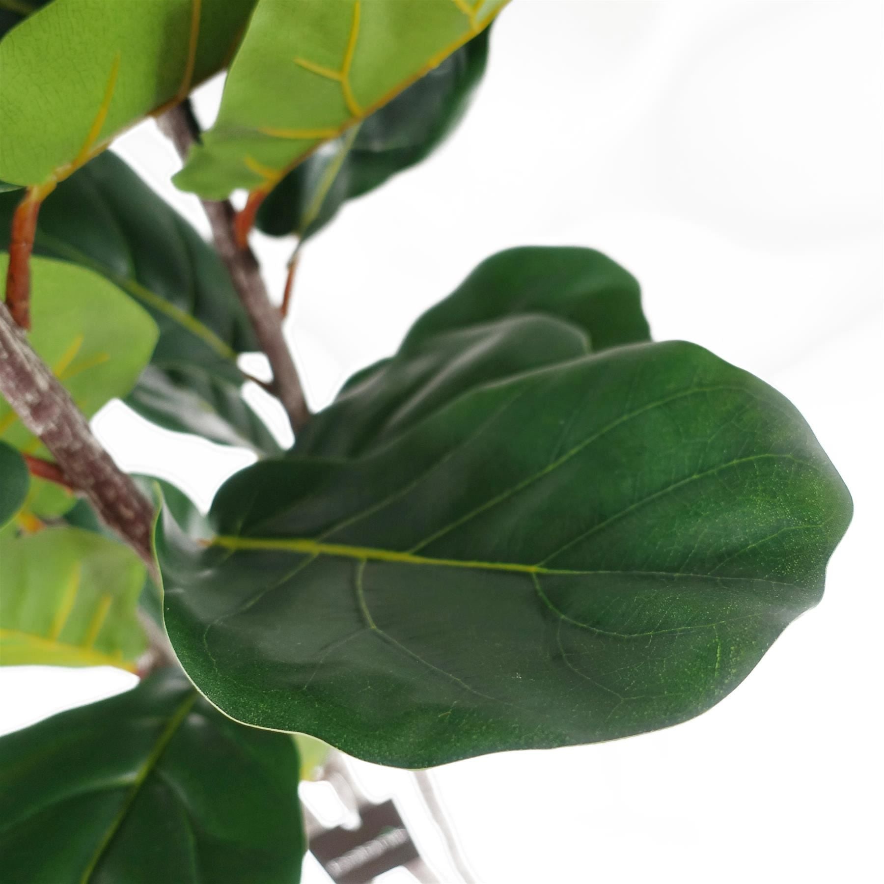 Leaf 180cm Artificial Fiddle Leaf Fig Tree Premium Quality, Fully Potted, Realistic Foliage
