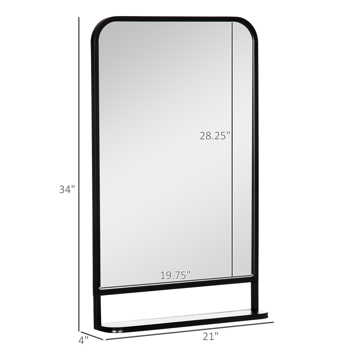 Bathroom Cabinet with Mirror ( Amazon Shipping)(Prohibited by WalMart)