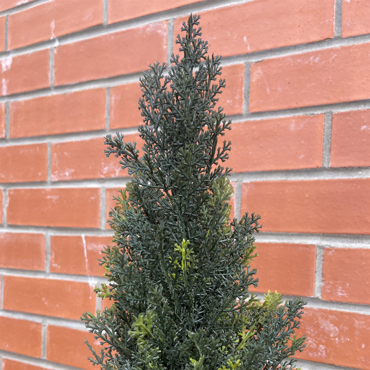 120cm Artificial Cypress Topiary Tree, Natural Look, Full Lifelike Appearance, Maintenance Free