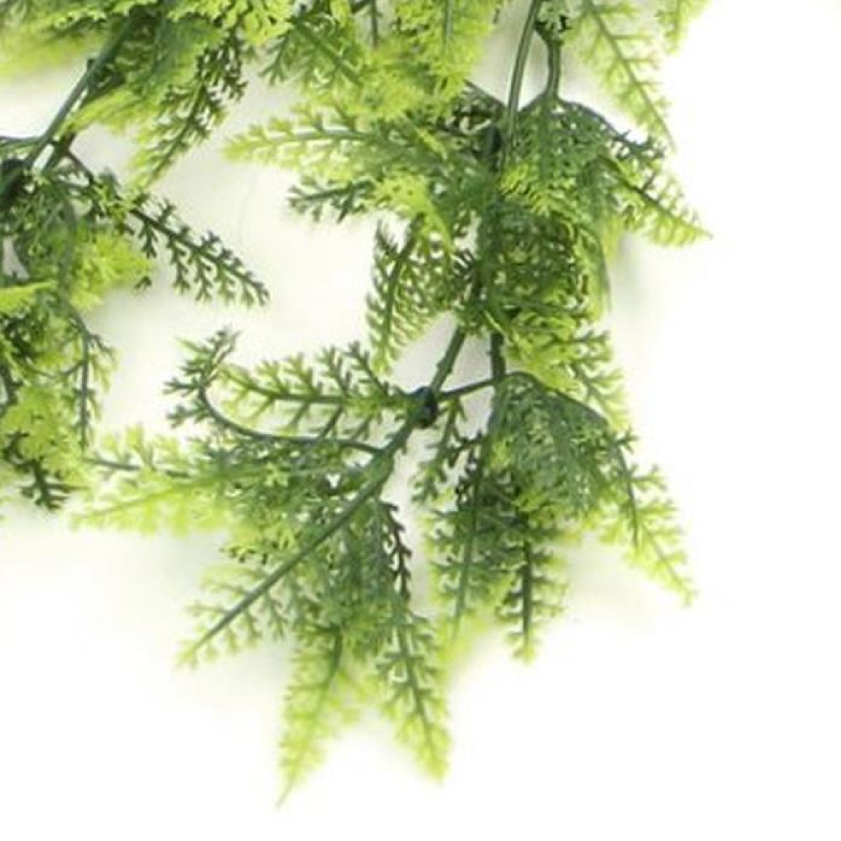 Leaf 75cm Hanging Artificial Boston Fern Plant, UV and Fire Resistant