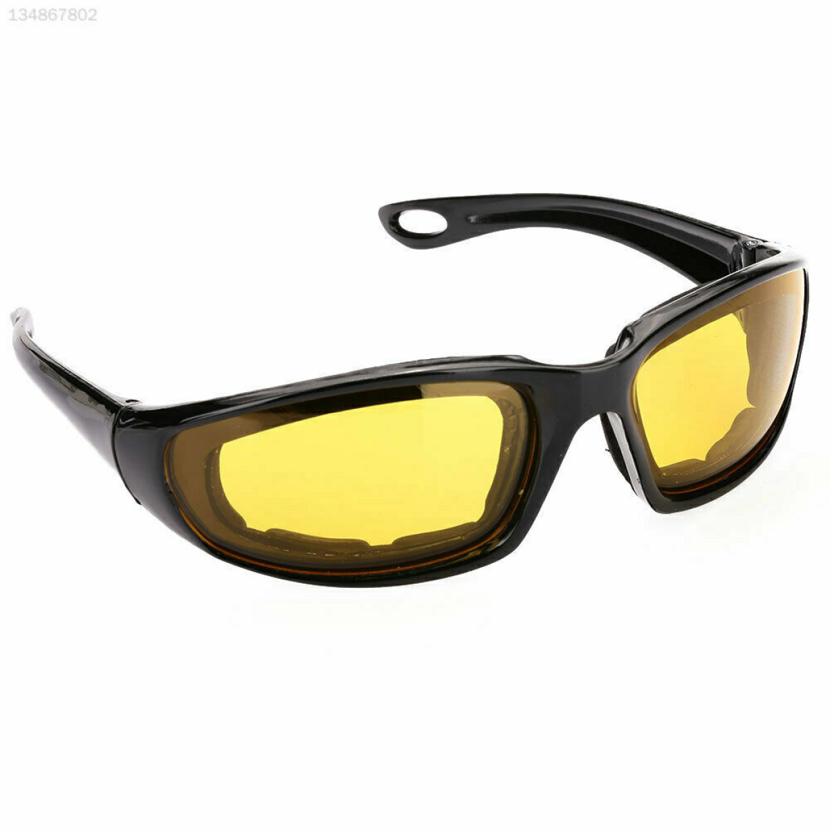 3 pairs Motorcycle Sports Biker Riding Glasses Wind Resistant Eye Protection Women Men Sports Goggles Cycling Glasses Sunglasses Gray/Clear/Yellow