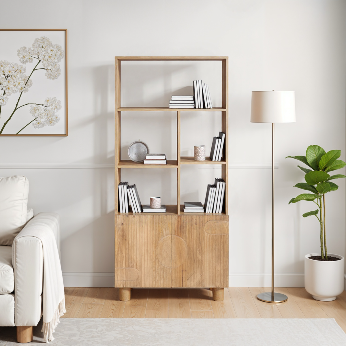 Austin Solid Wood Bookcase