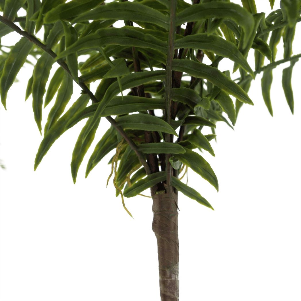 Leaf 50cm Artificial Boston Fronded Fern Plant, Bare Stem, Unpotted