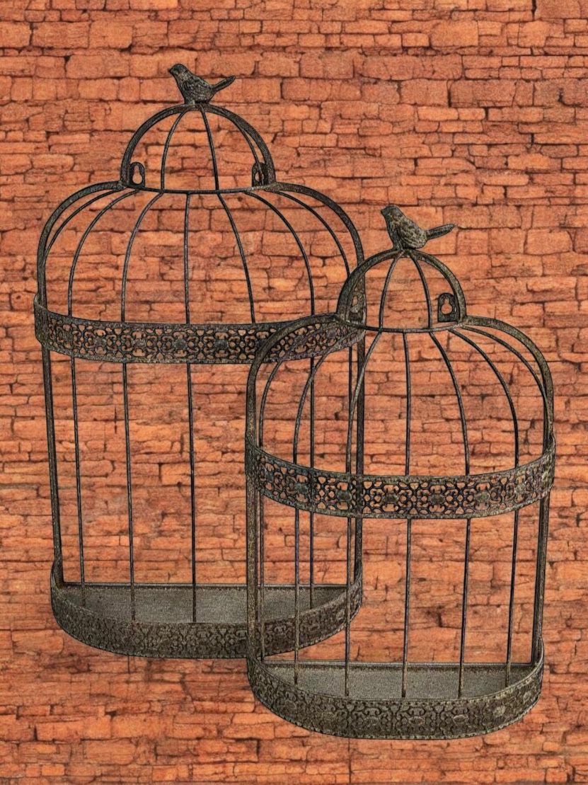 MSL Set of 2 Flower Baskets