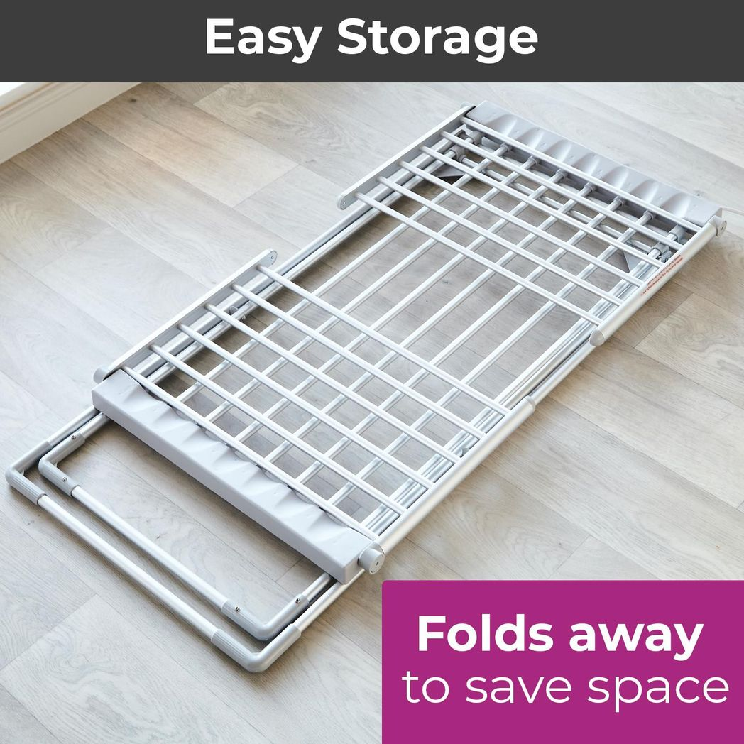 Neo Electric Heated Winged Clothes Airer Drying Rack
