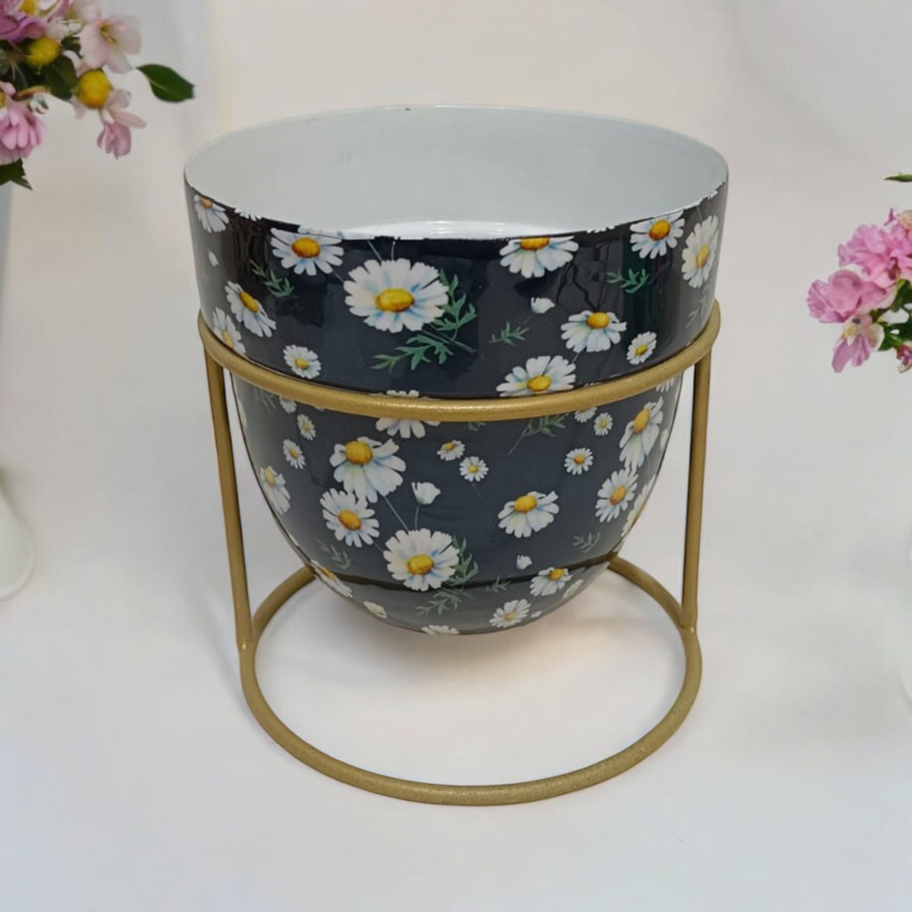 MSL 13cm Iron Planter on Stand