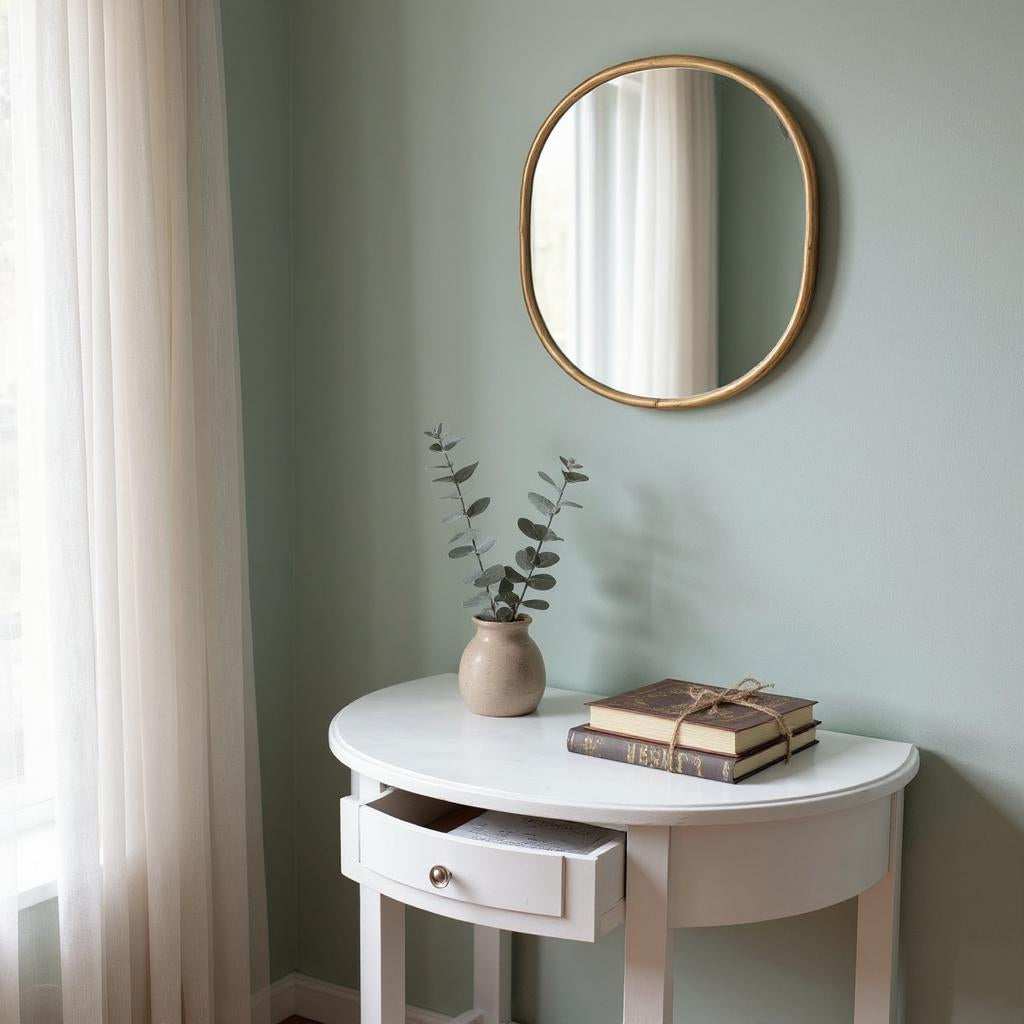 MSL 80cm 2 Drawer Side Table with Storage Drawer, Hand Finished Bedside Table