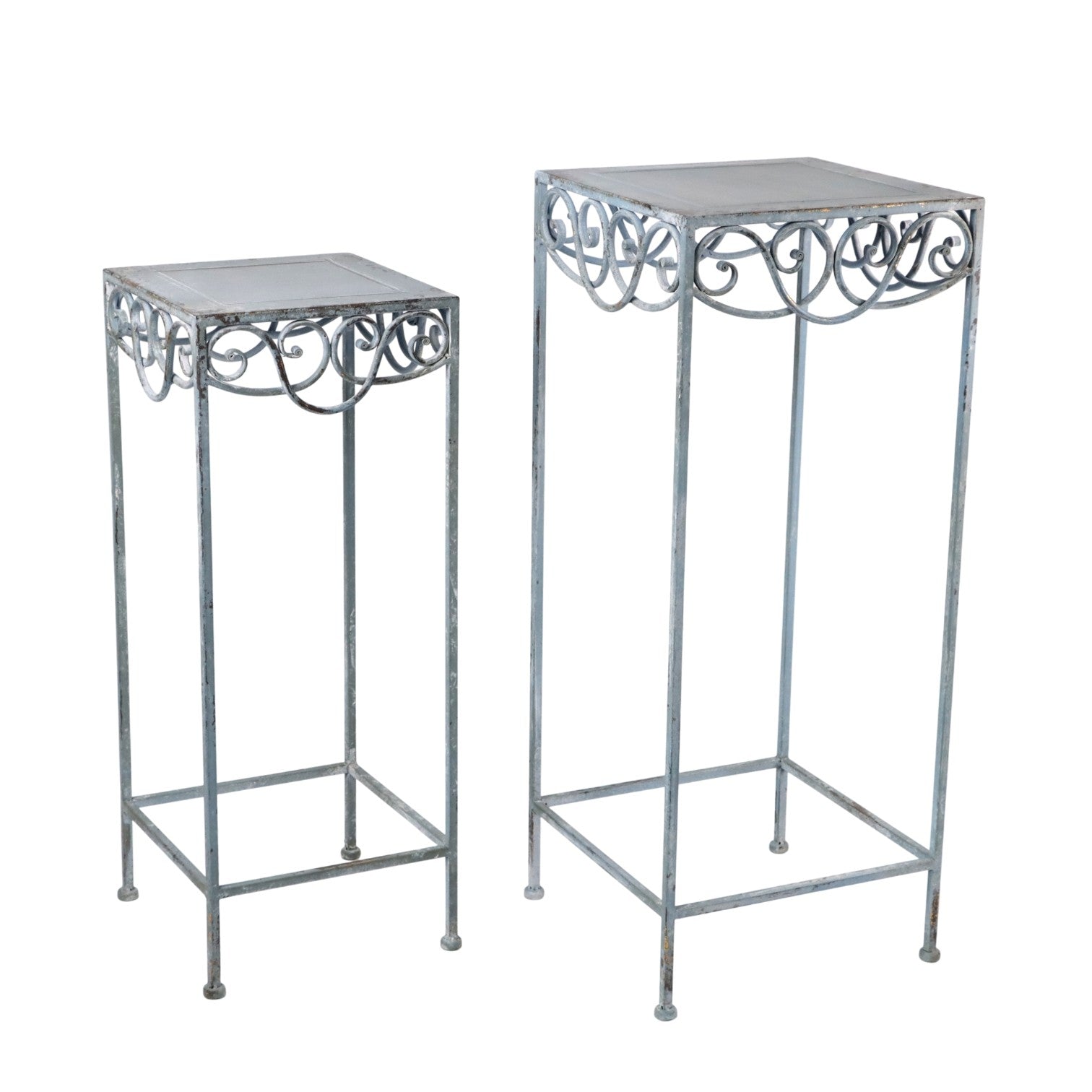 Decorative Metal Plant Stand for Home and Garden