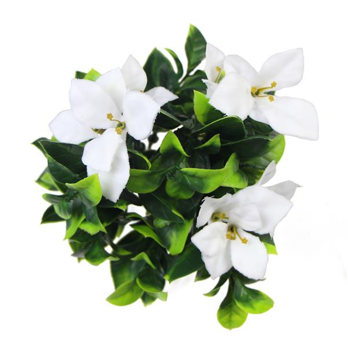 Leaf 30cm UV Resistant Artificial White Flower Stem