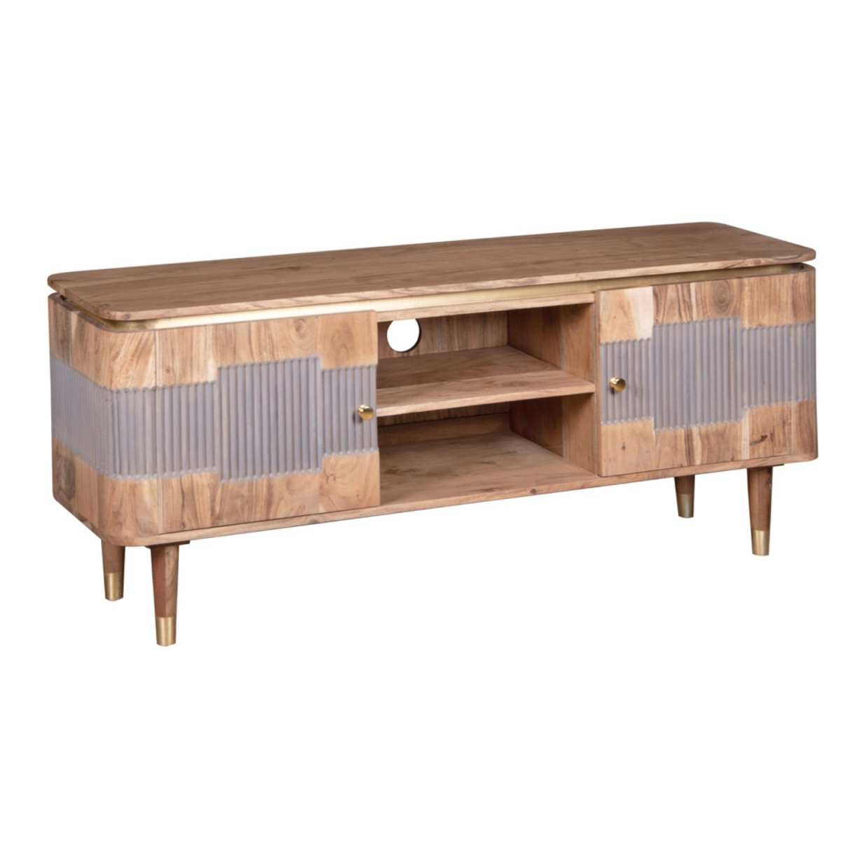 Wilton Acacia Wood Tv Unit