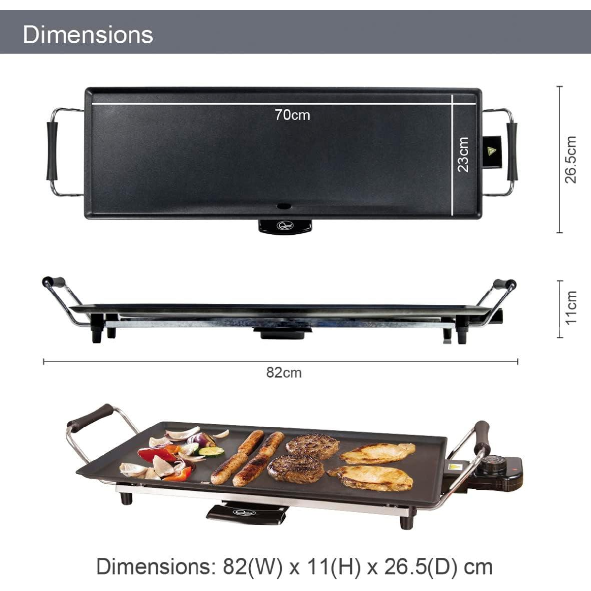 Quest Electric Teppanyaki Grill X70