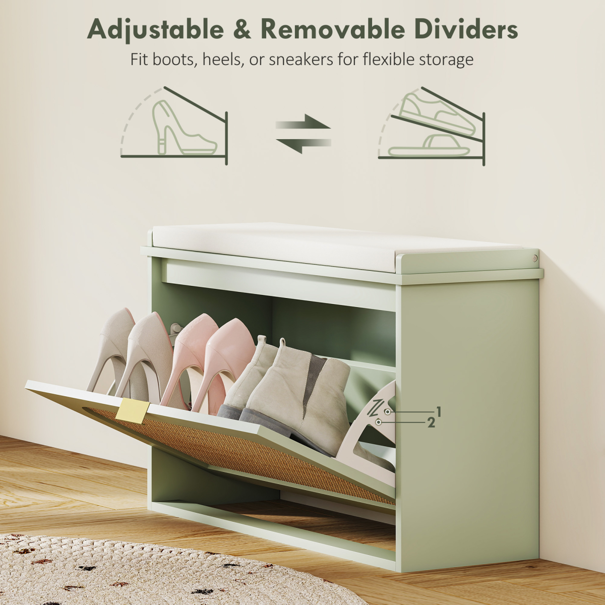 Shoe Storage Cabinet